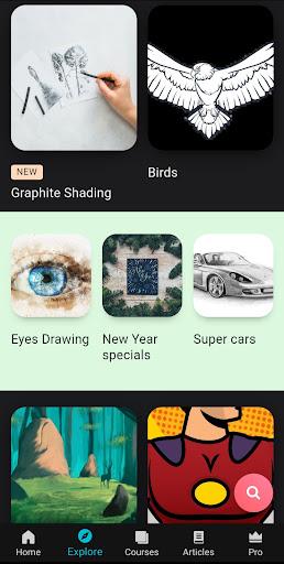 Learn Drawing - Image screenshot of android app