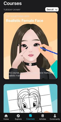 Learn Drawing - Image screenshot of android app