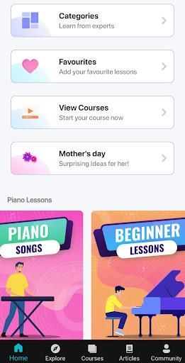 Piano Lessons - Learn Piano - Image screenshot of android app