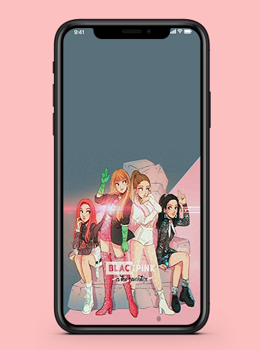 Blackpink Cartoon Wallpaper HD - عکس برنامه موبایلی اندروید