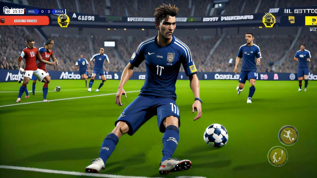 Football Games League 2023 - Gameplay image of android game