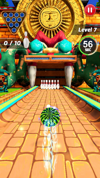 Bowling Games 3D Ball Game - Gameplay image of android game