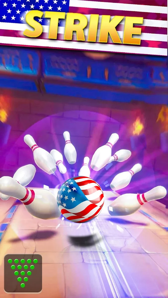 Bowling Games 3D Ball Game - Gameplay image of android game