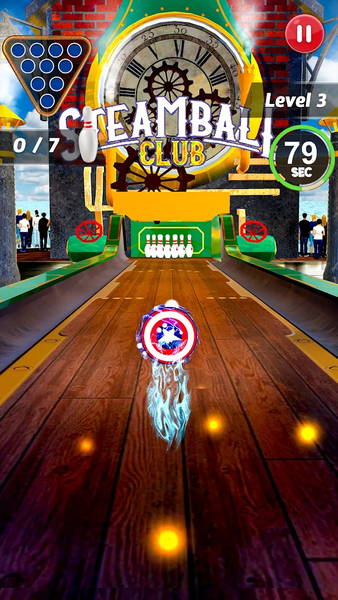 Bowling Games 3D Ball Game - Gameplay image of android game