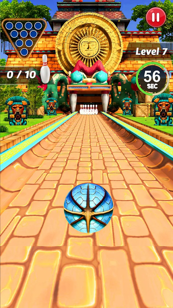 Bowling Games 3D Ball Game - Gameplay image of android game