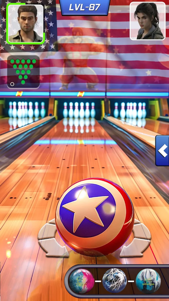 Bowling Games 3D Ball Game - Gameplay image of android game