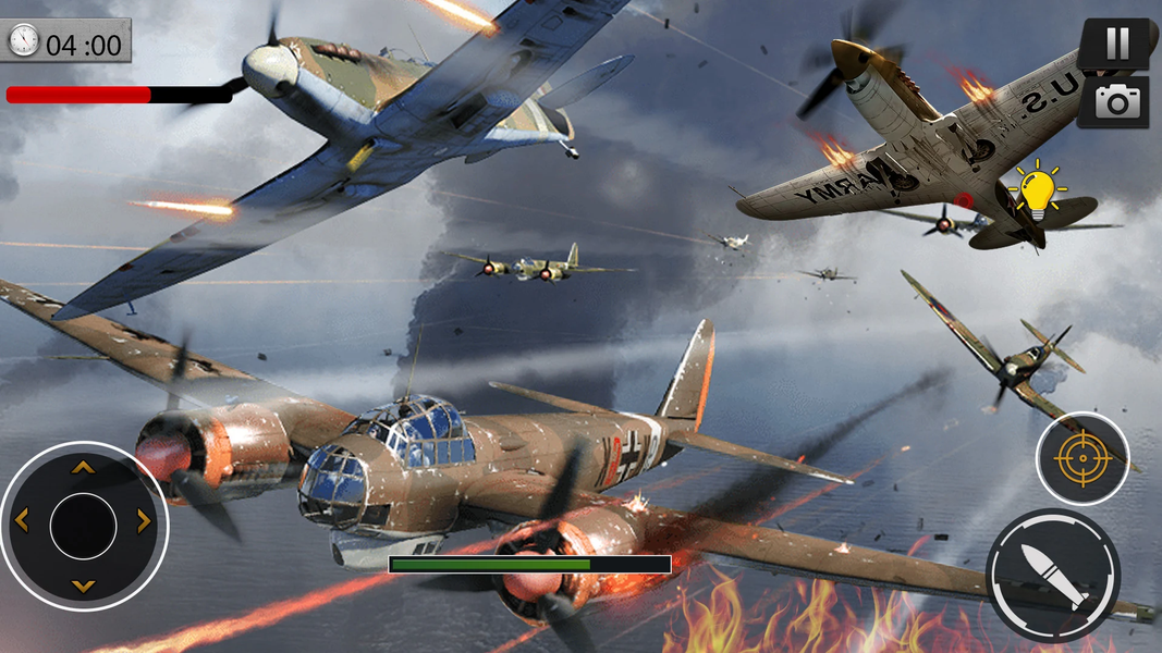 Modern combat jet warplanes - Gameplay image of android game