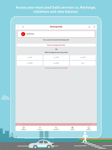 RTA Dubai Drive - عکس برنامه موبایلی اندروید