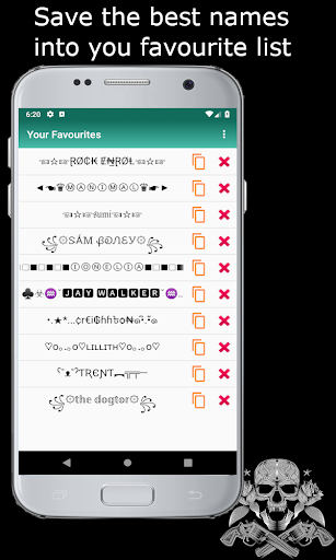 FF Nickname Generator ⚡ Symbols Creator ۴ FF Nicks - عکس برنامه موبایلی اندروید