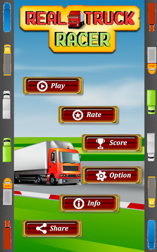 Real Truck Racer - Simulator - عکس بازی موبایلی اندروید