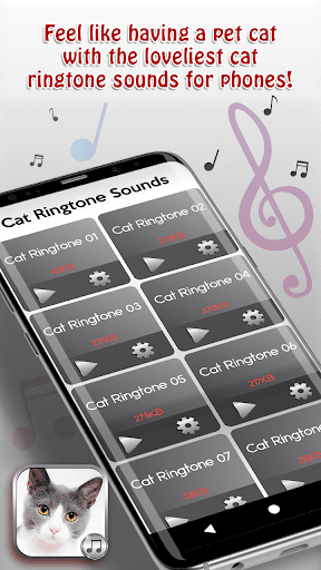 Cat Ringtone Sounds - عکس برنامه موبایلی اندروید