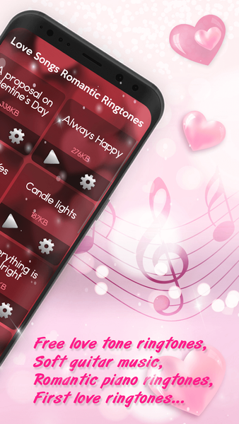 Love Songs Romantic Ringtones - عکس برنامه موبایلی اندروید