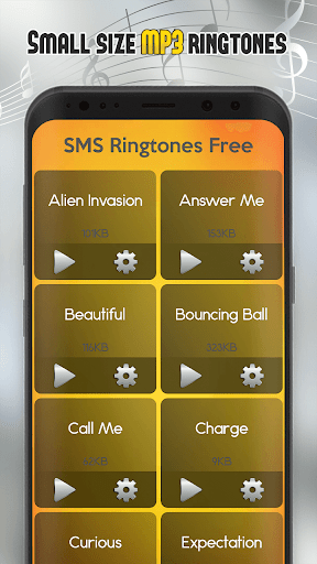 SMS Ringtones Free - عکس برنامه موبایلی اندروید