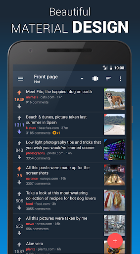 Boost for reddit - Image screenshot of android app
