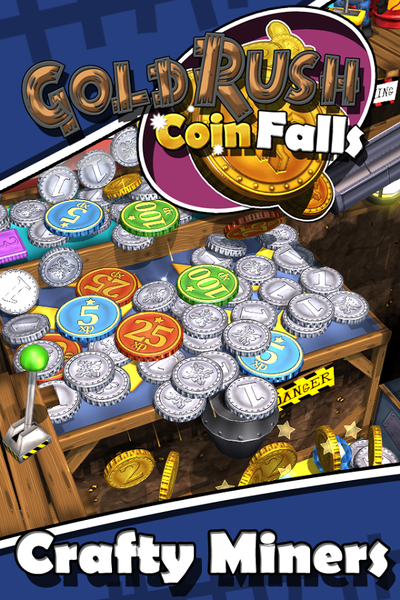 Goldrush Coin Falls - Gameplay image of android game