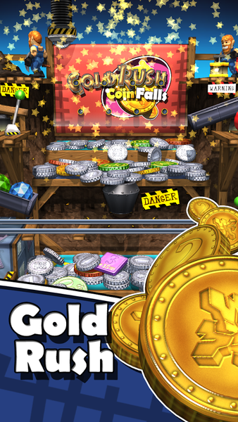 Goldrush Coin Falls - Gameplay image of android game