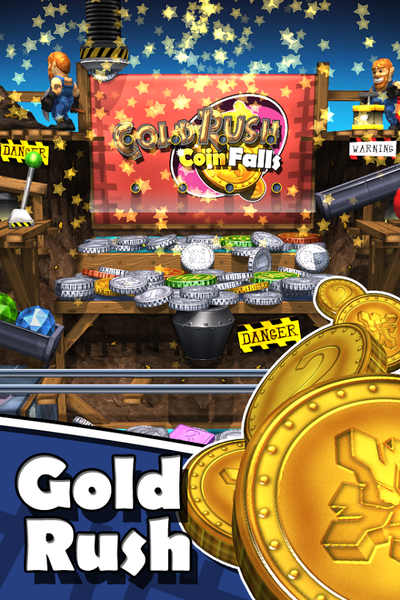 Goldrush Coin Falls - Gameplay image of android game