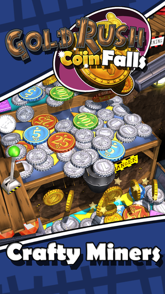 Goldrush Coin Falls - Gameplay image of android game