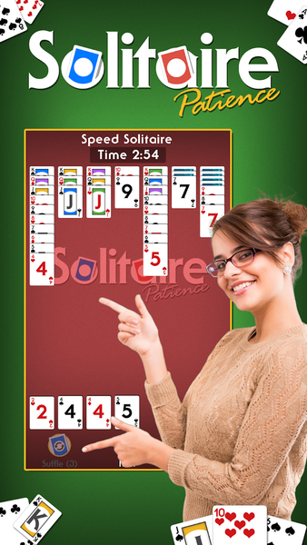 Solitaire Patience - Gameplay image of android game