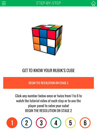 Rubik's Solver - Gameplay image of android game