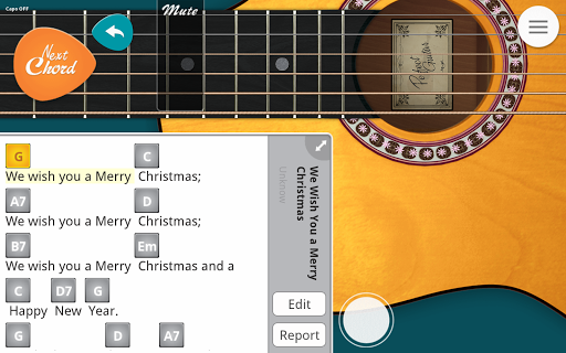 Guitar + - Image screenshot of android app