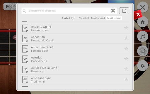 Guitar + - Image screenshot of android app