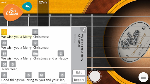 Guitar + - Image screenshot of android app