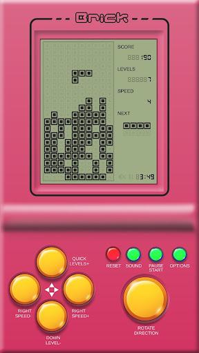 Brick Game:Retro Classic Brick - Gameplay image of android game