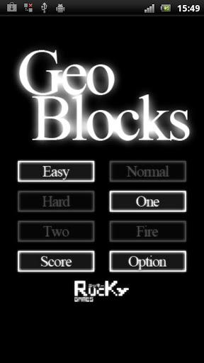 GeoBlocks - Gameplay image of android game