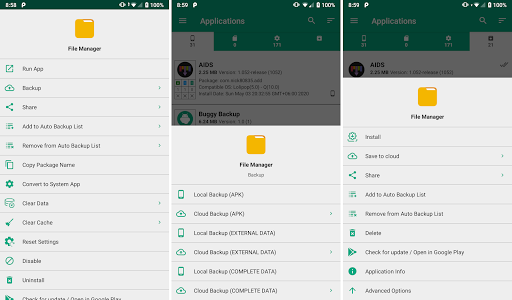 Alpha Backup - Image screenshot of android app
