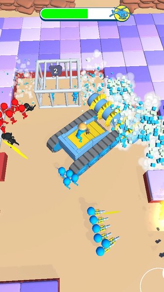 Escape Digger 3D - Gameplay image of android game