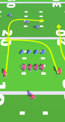 Touchdown Glory: Football Game - Gameplay image of android game