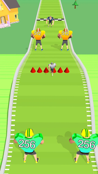 Rugby Master 3D - Gameplay image of android game