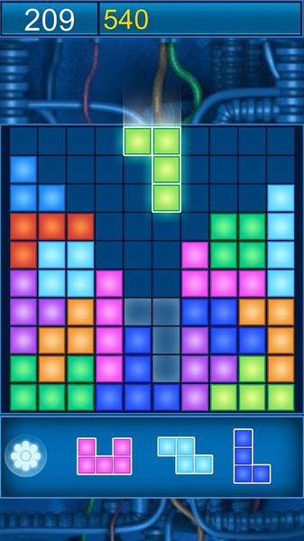 Block Mania Blast - Gameplay image of android game