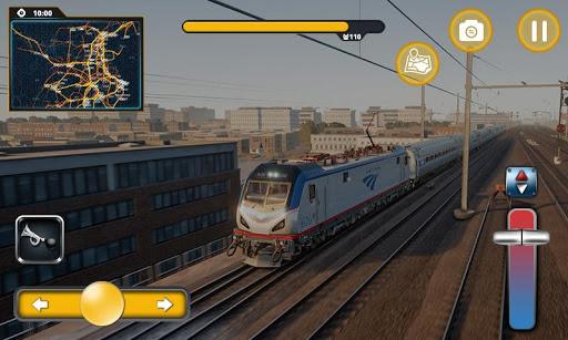 Real Train Sim 3D 2019 - عکس بازی موبایلی اندروید