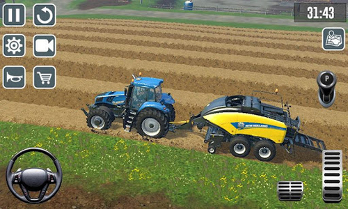 Real Farming Sim 3D 2019 - عکس بازی موبایلی اندروید