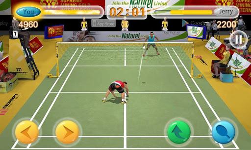 Badminton King 3D - Gameplay image of android game