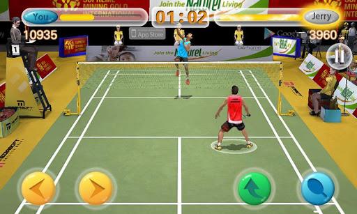 Badminton King 3D - Gameplay image of android game