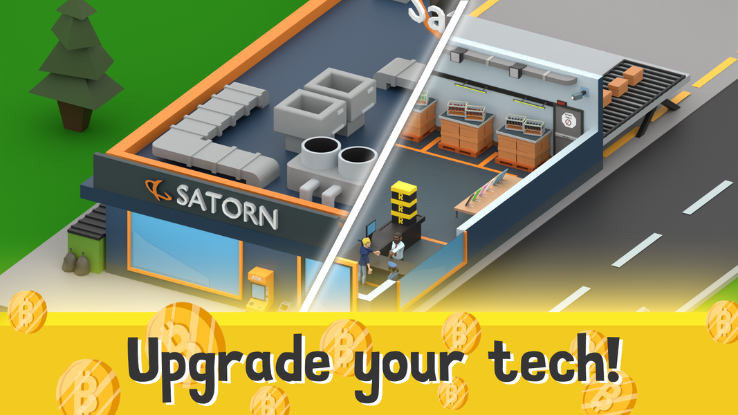 Crypto Mining Tycoon - Idle - عکس بازی موبایلی اندروید