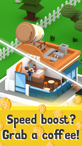 Crypto Empire Tycoon - Idle - Gameplay image of android game