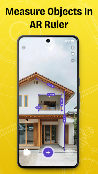 AR Ruler Cam: Photo Measure - عکس برنامه موبایلی اندروید