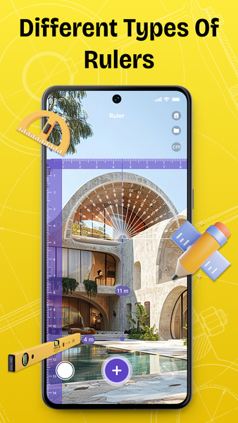 AR Ruler Cam: Photo Measure - Image screenshot of android app