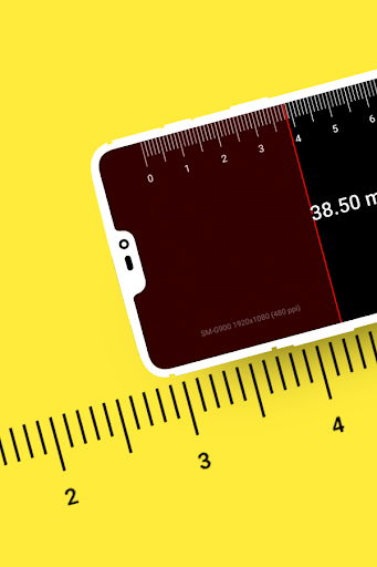 A ruler and a caliper for taking measurements - عکس برنامه موبایلی اندروید