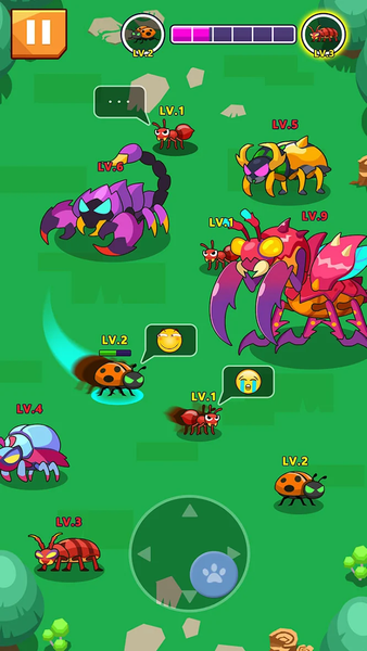 Rules of Insect-Evolution War - عکس بازی موبایلی اندروید