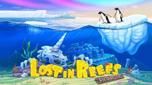 Lost in Reefs: Antarctic - عکس بازی موبایلی اندروید