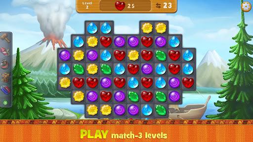 Mundus – match 3 puzzle games - Gameplay image of android game