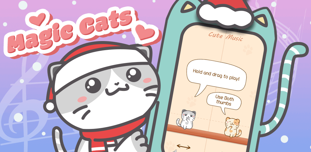 Magic Rhythm Cat: Chorus Music - Gameplay image of android game