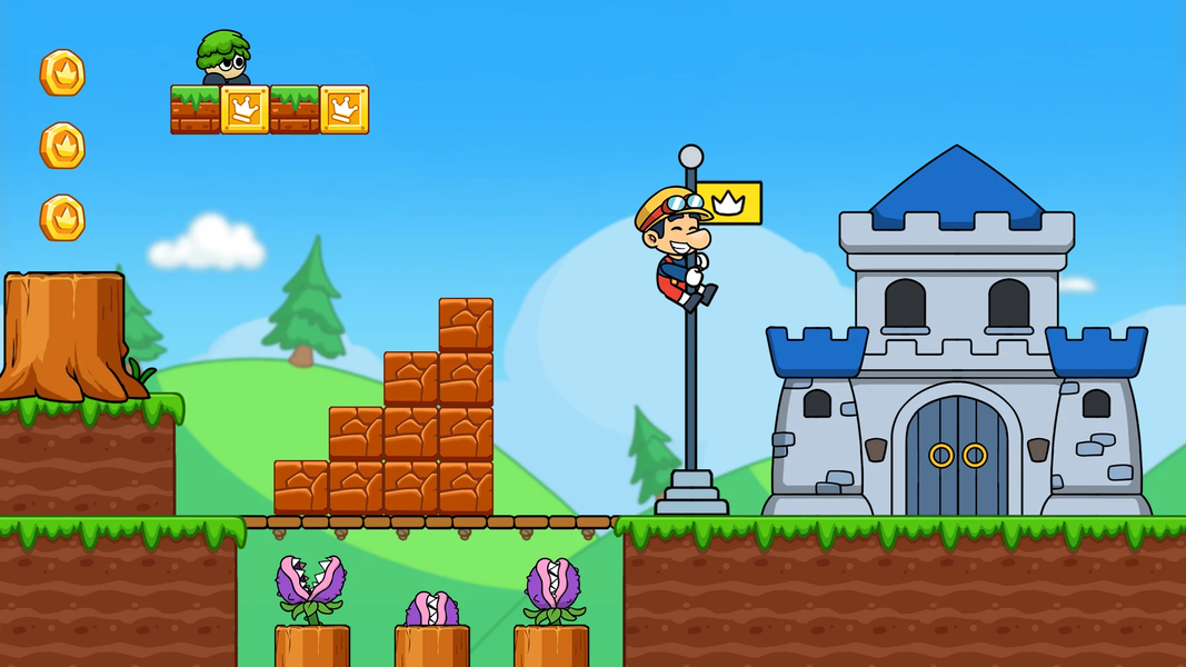 Leo's World: Adventure Run - Gameplay image of android game