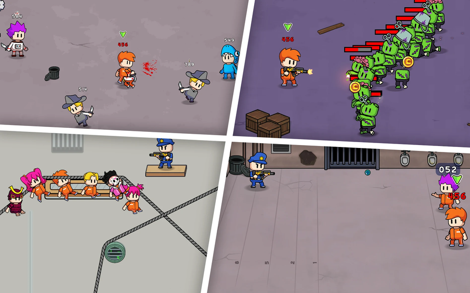 456 Survival But It's Prison - Gameplay image of android game