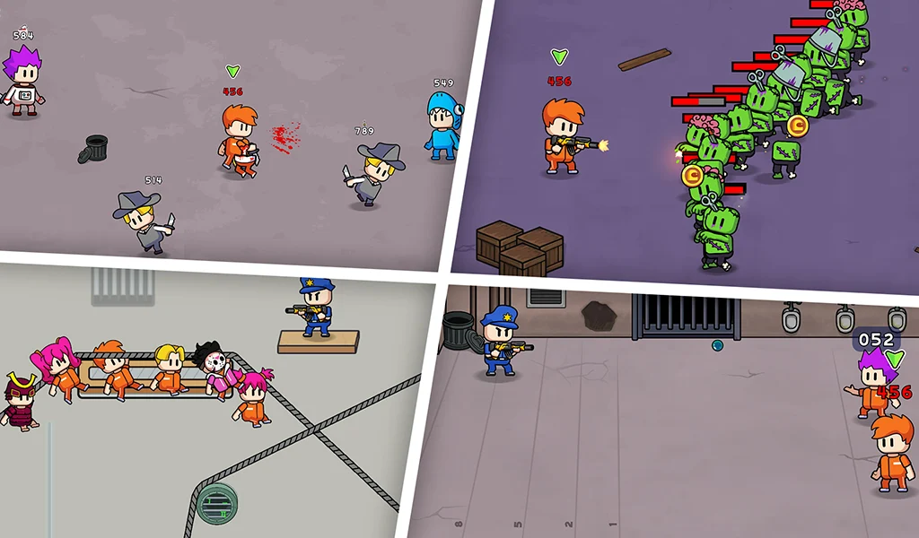 456 Survival But It's Prison - Gameplay image of android game